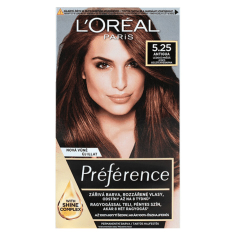 L'OREAL Préférence Barva na vlasy 5.25/M2 Mahagonově čokoládová L’Oréal Paris