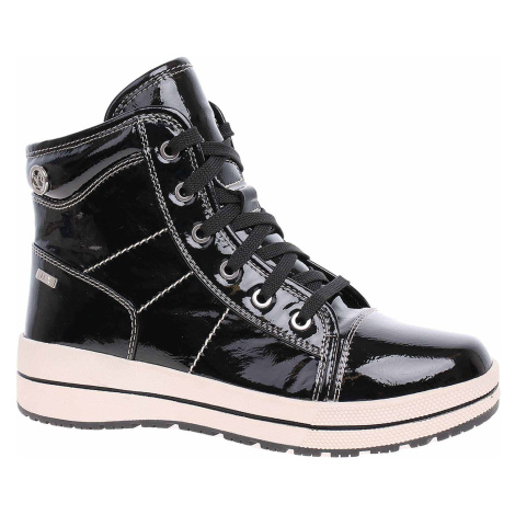 Dámská kotníková obuv Caprice 9-26222-21 black patent