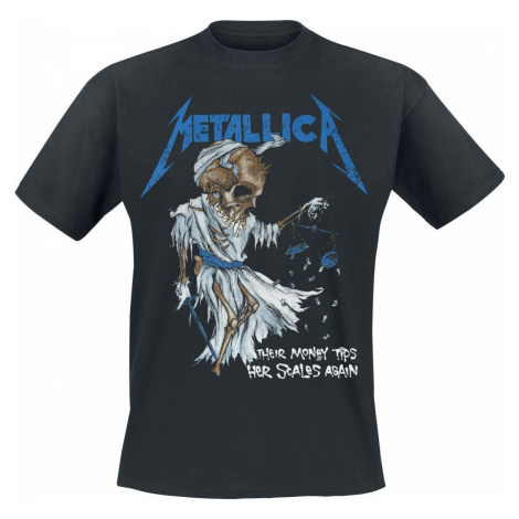 Metallica Tip Scales Tričko černá