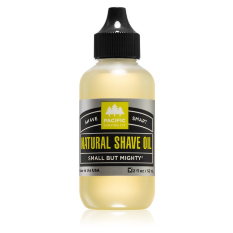 Pacific Shaving Natural Shaving Oil olej na holení 59 ml
