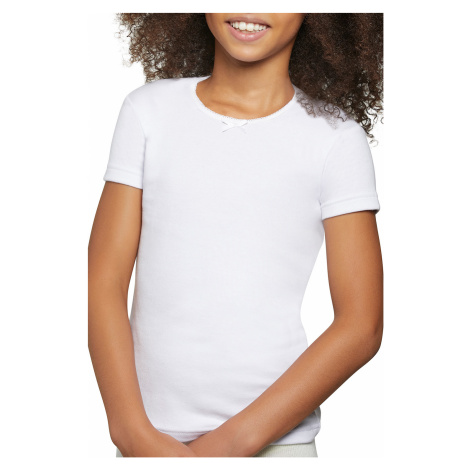 Dívčí bavlněné tričko Simple