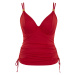 Vrchní díl plavek Swimwear Anya Riva Balconnet Tankini fiery red SW1301