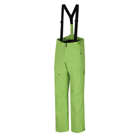 Pánské nepromokavé lyžařské kalhoty Kasey Lime green II Hannah