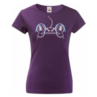 Dámské tričko s vtipným potiskem Playstation