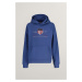 MIKINA GANT ARCHIVE SHIELD HOODIE VINTAGE BLUE