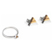 Dámské šperky v setu Triangle Earrings & Ring