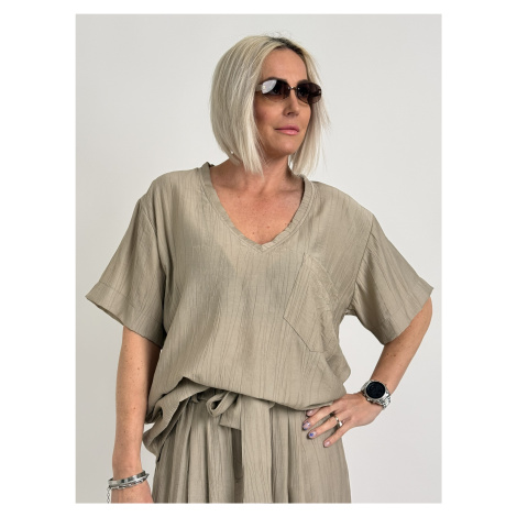 Béžová halena TRAVEL Miss City official