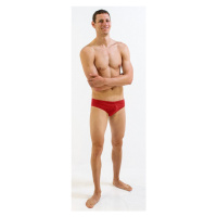 Pánské plavky finis brief solid red