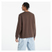 Nike Solo Swoosh Men's Long Sleeve Top Baroque Brown/ White