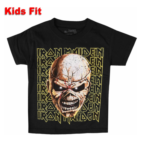 Tričko metal dětské Iron Maiden - Big Trooper Head - ROCK OFF - IMTEE100BB