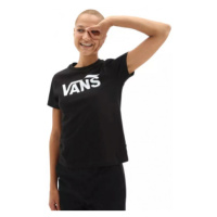 Dámské triko s krátkým rukávem VANS WM FLYING V CREW TEE Black