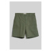 ŠORTKY GANT REG COT/LINEN SURPLUS SHORT zelená