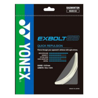 Yonex Exbolt 63, 0,63mm, 10m, WHITE