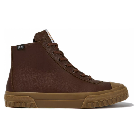 Camper Camaleon Leather Brown Boots