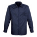 Premier Workwear Pánská košile s dlouhým rukávem PR200 Navy -ca. Pantone 2766