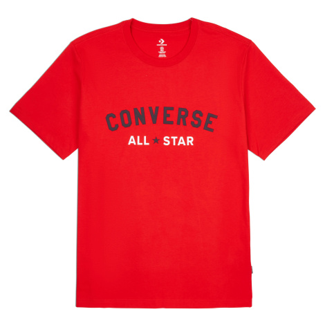 Pánské tričko Converse ALL VARSITY GRAPHIC TEE UNIVERSITY RED