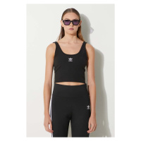 Top adidas Originals dámský, černá barva, HF3399-BLACK