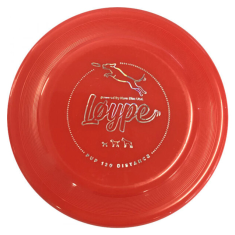 L&oslash;ype PUP 120 DISTANCE Minidisk pro psy, červená, velikost Løype