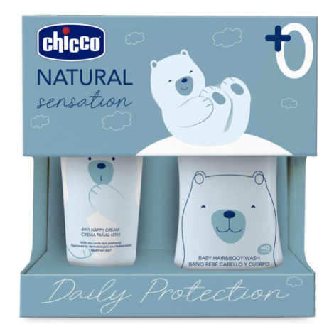 CHICCO Set dárkový kosmetický Natural Sensation - Daily Protection 0m+