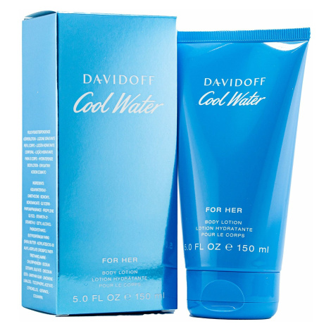 Davidoff Cool Water Woman - tělové mléko 150 ml