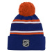 Edmonton Oilers dětská zimní čepice Jacquard Cuffed Knit With Pom