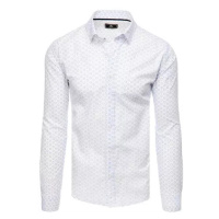 Dstreet DX2438 pánská bílá košile