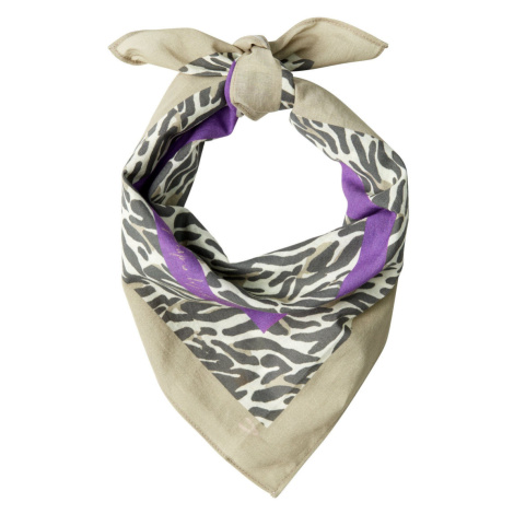 Šátek camel active printed bandana wood