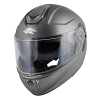 KAPPA KV50 SOLID výklopná moto helma šedá XXL/63