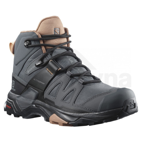 Obuv Salomon X Ultra 4 Mid GTX W - černá/hnědá