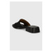 Kožené pantofle Camper Dana dámské, černá barva, K201485.008