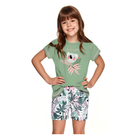 Dívčí pyžamo Hanička zelené s koalou Taro