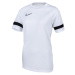 Nike DRI-FIT ACADEMY Pánské fotbalové tričko, bílá, velikost