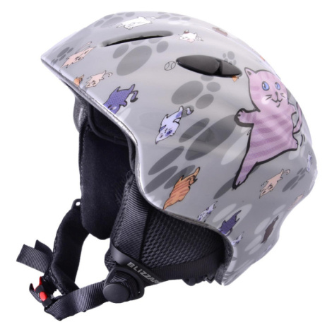 BLIZZARD-MAGNUM ski helmet, grey cat shiny, size 48-5 barevná 23/24