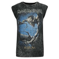 Iron Maiden Fear Of The Dark Tank top šedá