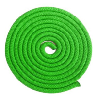 SEDCO Gymnastické bavlněné švihadlo 3m, zelená