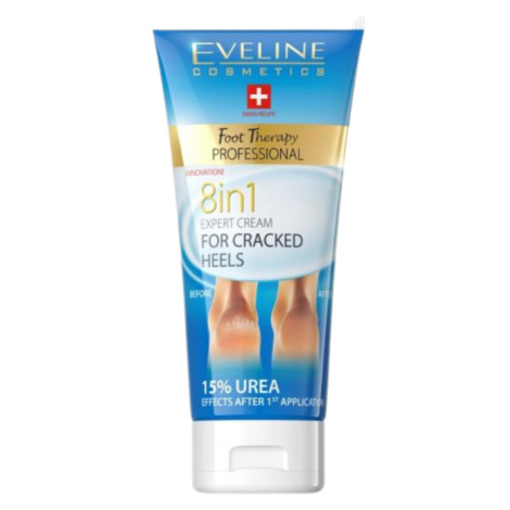 EVELINE COSMETICS - 8W1 15 % UREA - Krém na popraskané paty 100 ml