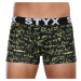 3PACK pánské boxerky Styx art sportovní guma vícebarevné (3G12672)