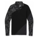 Dámské tričko Smartwool W Merino 250 Baselayer Colorblock 1/4 zip black