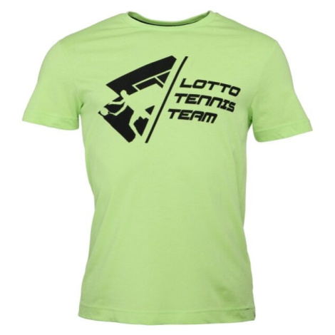 Lotto TENNIS CLUB TEE Pánské tričko, světle zelená, velikost