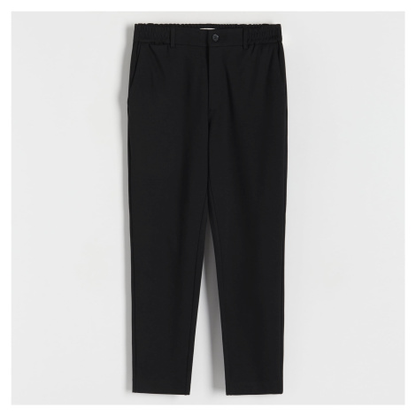 Reserved - Kalhoty chino slim fit - Černý