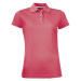 SOĽS Performer Women Dámské funkční polo triko SL01179 Neon coral