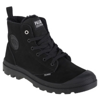 ČERNÉ ZATEPLENÉ KOTNÍKOVÉ TENISKY PALLADIUM PAMPA HI ZIP WL Černá