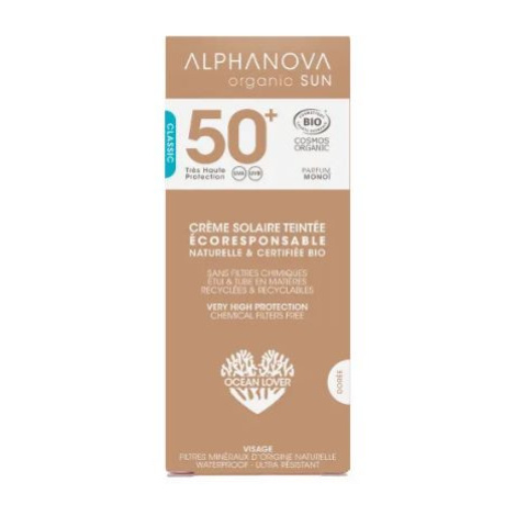 Alphanova SUN BIO Opalovací krém tónující SPF50+ 50 g