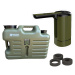 Holdcarp set automatická pumpa smart rechargeable tap + kanystr cubic water carrier 18 l