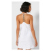 Guess GUESS dámské bílé plážové šaty TANK TOP DRESS