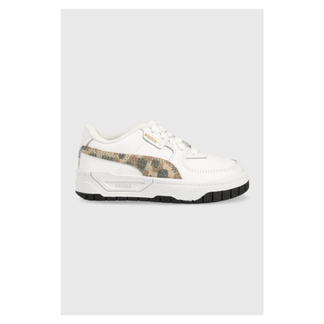 Dětské sneakers boty Puma Cali Dream Animal Print PS bílá barva