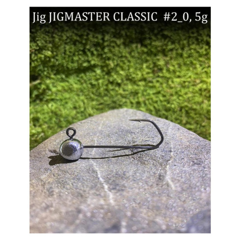 Jigovky Jigové hlavičky Jigmaster Classic vel.2/0 5ks - 3g