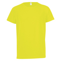 SOĽS Sporty Kids Dětské funkční triko SL01166 Neon yellow