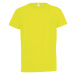 SOĽS Sporty Kids Dětské funkční triko SL01166 Neon yellow