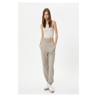 Koton Women's Brown Sweatpants